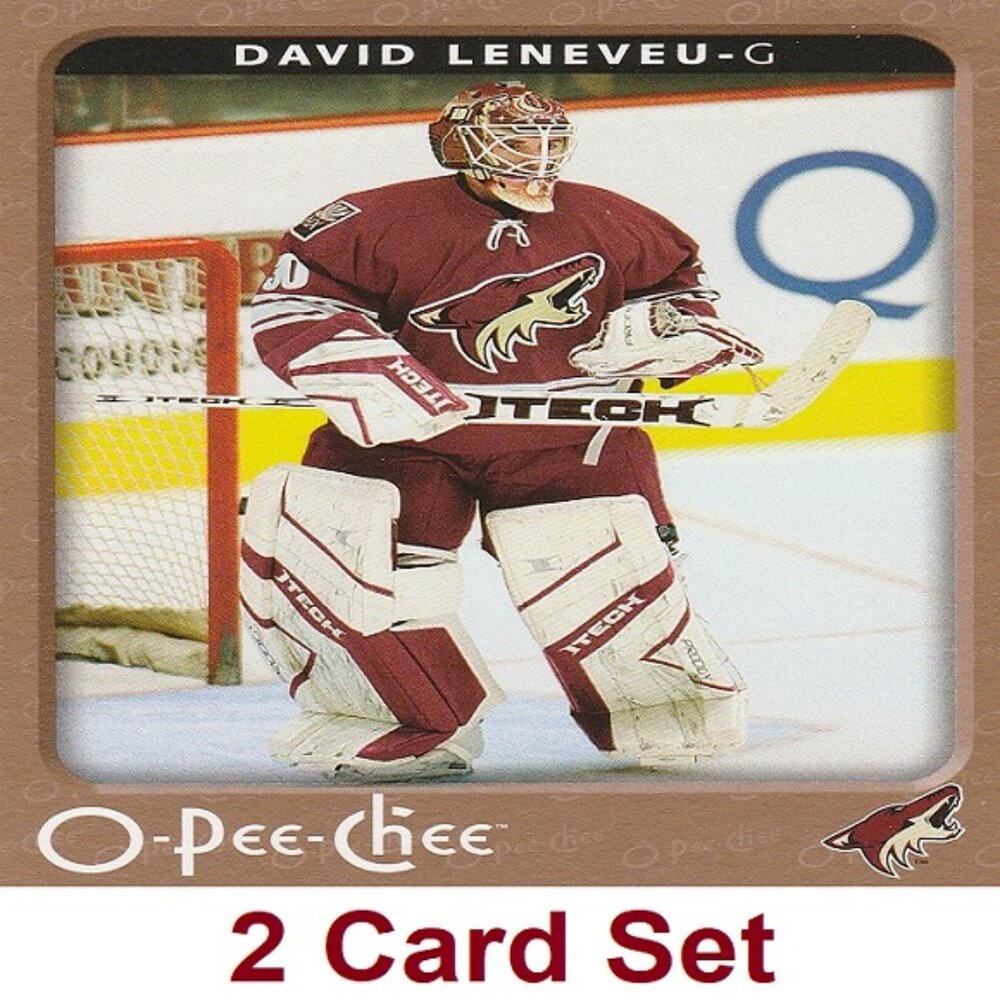 David Leneveu Hockey Card Collection
